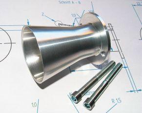 Ansaugtrichter z. B. für BFM 80 (d innen = 22 mm)